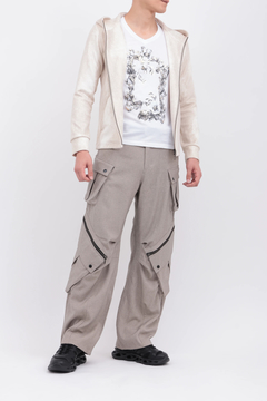 TORNADO MART(トルネードマート) |TORNADO MART∴ストレッチオックスワイドカーゴパンツ