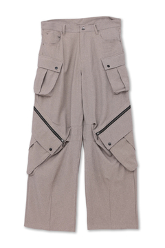 TORNADO MART(トルネードマート) |TORNADO MART∴ストレッチオックスワイドカーゴパンツ