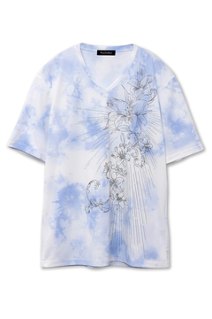 TORNADO MART(トルネードマート) |TORNADO MART∴ムラ転写リリー刺繍風プリントTシャツ