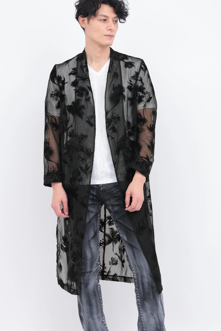 TORNADO MART(トルネードマート) |TORNADO MART∴フラワーフロッキーオーガンジーマキシカーデ