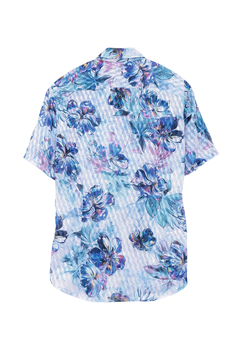 TORNADO MART(トルネードマート) |TORNADO MART∴メタルハイビスカスプリント半袖シャツ