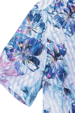 TORNADO MART(トルネードマート) |TORNADO MART∴メタルハイビスカスプリント半袖シャツ