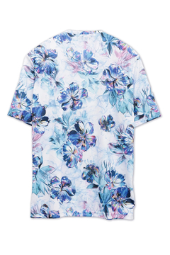 TORNADO MART(トルネードマート) |TORNADO MART∴メタルハイビスカスプリント半袖カットソー