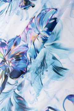 TORNADO MART(トルネードマート) |TORNADO MART∴メタルハイビスカスプリント半袖カットソー