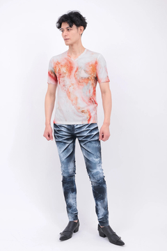 TORNADO MART(トルネードマート) |TORNADO MART∴オーシャンマーブルフルグラフィックTシャツ