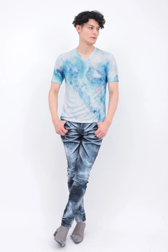 TORNADO MART(トルネードマート) |TORNADO MART∴オーシャンマーブルフルグラフィックTシャツ
