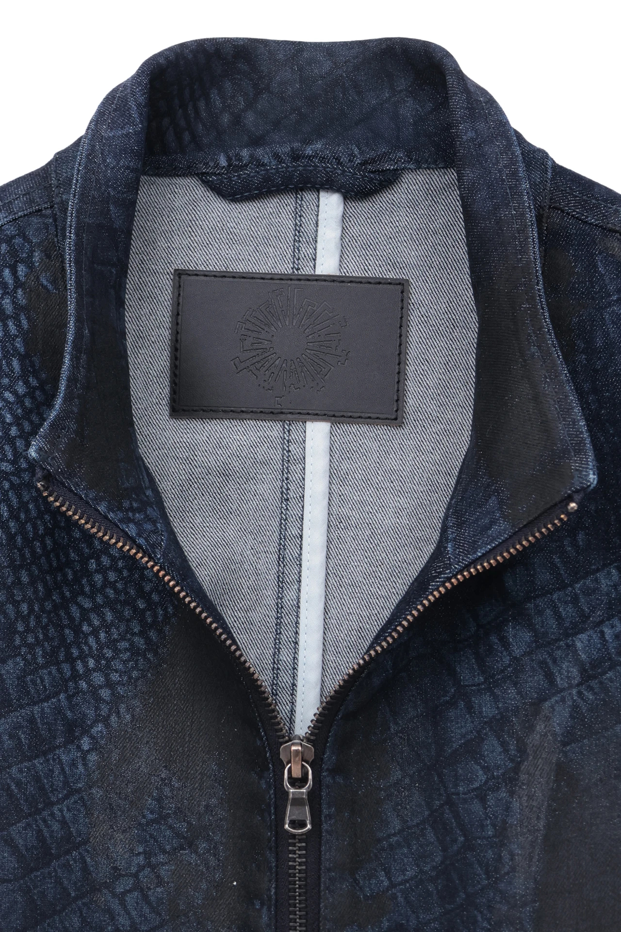 TORNADO MART∴クロコダイルコーティングブルゾン