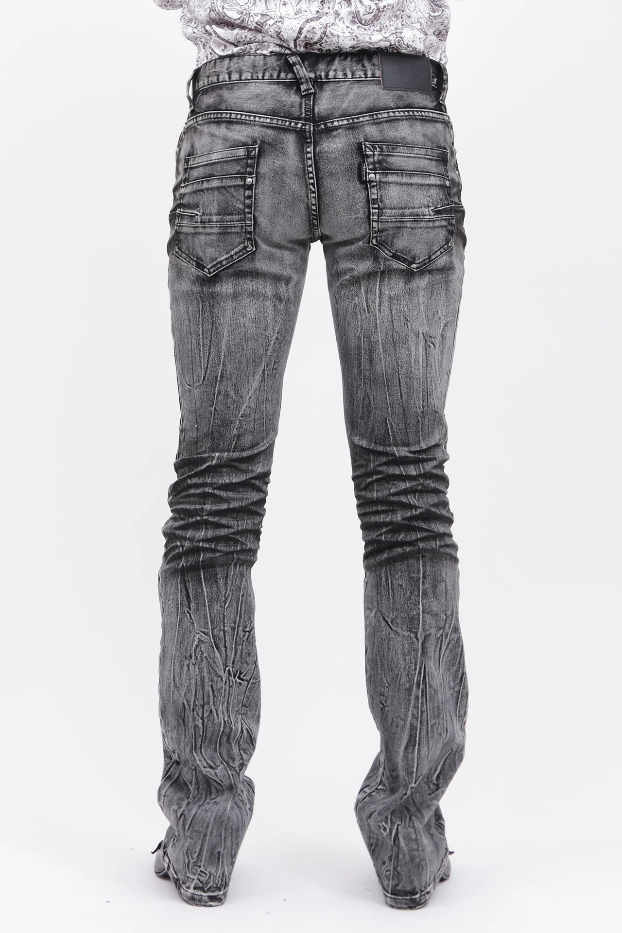 TORNADO MART∴リンクルシェードシューカットデニム