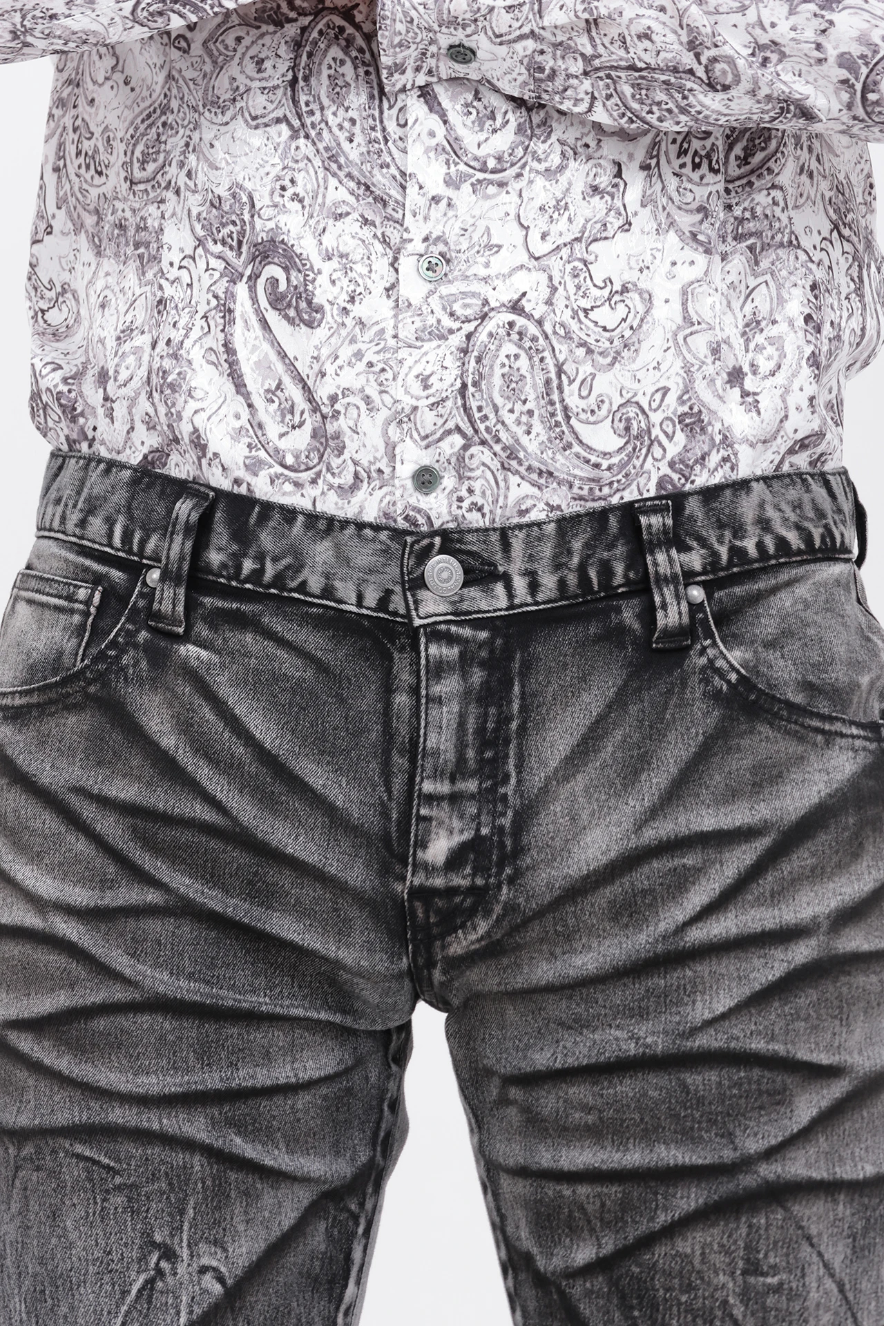 TORNADO MART∴リンクルシェードシューカットデニム