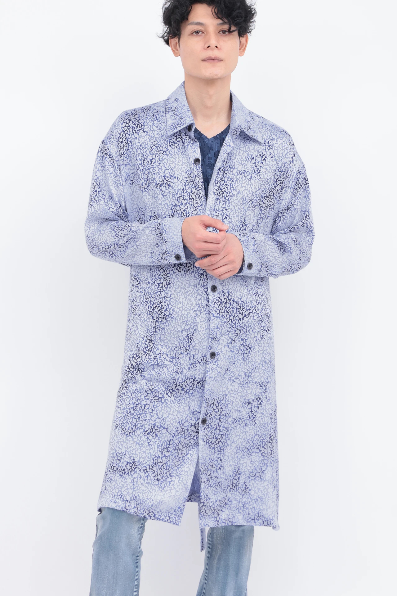 TORNADO MART∴レオパードオパールオーシャンロングカーデ / TORNADO