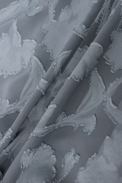 TORNADO MART(トルネードマート) |TORNADO MART∴ボタニカルシフォンカットジャカード７分袖シャツ