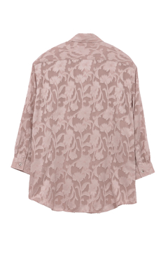 TORNADO MART(トルネードマート) |TORNADO MART∴ボタニカルシフォンカットジャカード７分袖シャツ