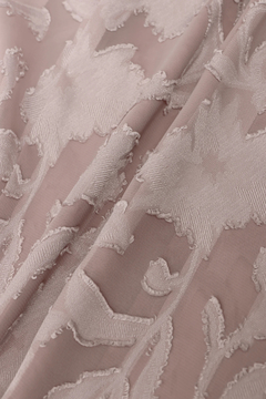 TORNADO MART(トルネードマート) |TORNADO MART∴ボタニカルシフォンカットジャカード７分袖シャツ