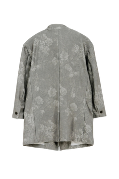 TORNADO MART(トルネードマート) |TORNADO MART∴HTフラワーデニムプリント柄7分袖スタンドジャケット