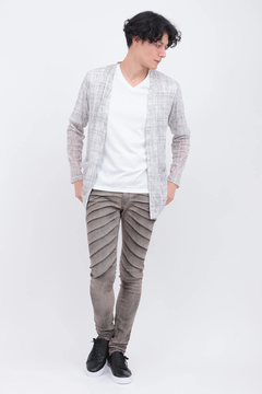 TORNADO MART(トルネードマート) |TORNADO MART∴モザイクチェックノーカラーカーデ