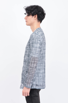 TORNADO MART(トルネードマート) |TORNADO MART∴モザイクチェックノーカラーカーデ