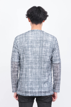 TORNADO MART(トルネードマート) |TORNADO MART∴モザイクチェックノーカラーカーデ