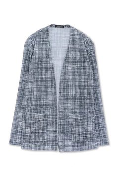 TORNADO MART(トルネードマート) |TORNADO MART∴モザイクチェックノーカラーカーデ