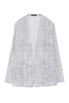 TORNADO MART(トルネードマート) |TORNADO MART∴モザイクチェックノーカラーカーデ