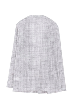 TORNADO MART(トルネードマート) |TORNADO MART∴モザイクチェックノーカラーカーデ