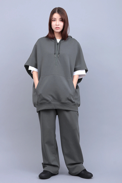 TORNADO MART(トルネードマート) |R by TORNADO MART∴変形ドルマンハーフZIPフィーディー