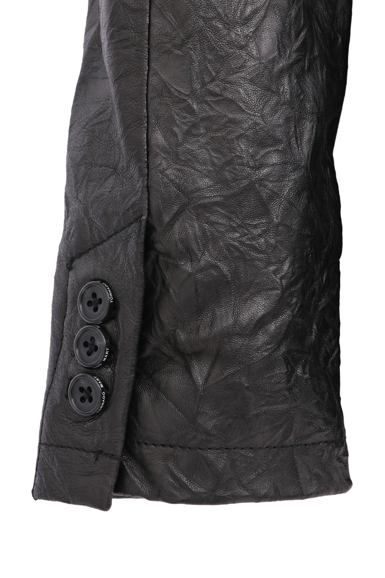 TORNADO MART∴クリンクルレザースタンドジャケット / TORNADO MART