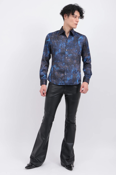 TORNADO MART(トルネードマート) |TORNADO MART∴ストレッチレザーベルボトム