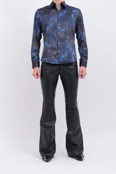 TORNADO MART(トルネードマート) |TORNADO MART∴ストレッチレザーベルボトム