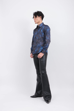 TORNADO MART(トルネードマート) |TORNADO MART∴ストレッチレザーベルボトム