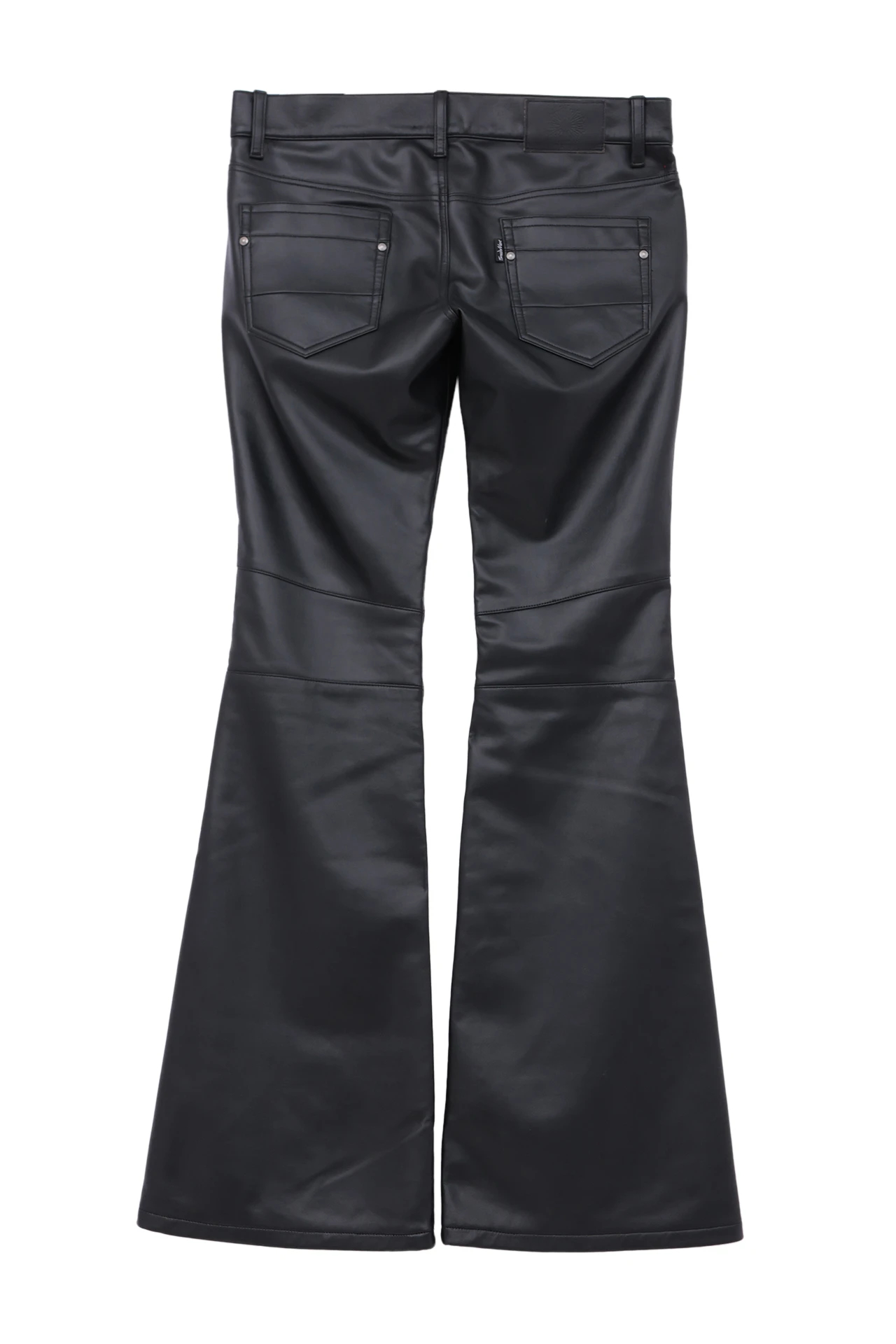 TORNADO MART∴ストレッチレザーベルボトム / TORNADO MART