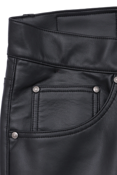 TORNADO MART(トルネードマート) |TORNADO MART∴ストレッチレザーベルボトム