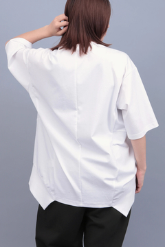 TORNADO MART(トルネードマート) |R by TORNADO MART∴スラッシュカットルーズTシャツ