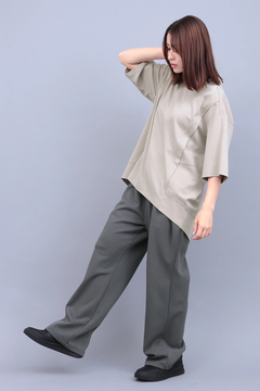 TORNADO MART(トルネードマート) |R by TORNADO MART∴スラッシュカットルーズTシャツ