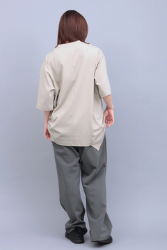 TORNADO MART(トルネードマート) |R by TORNADO MART∴スラッシュカットルーズTシャツ