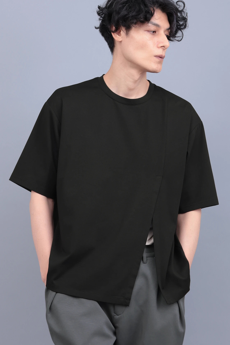 TORNADO MART(トルネードマート) |R by TORNADO MART∴フェイクツーピースルーズTシャツ