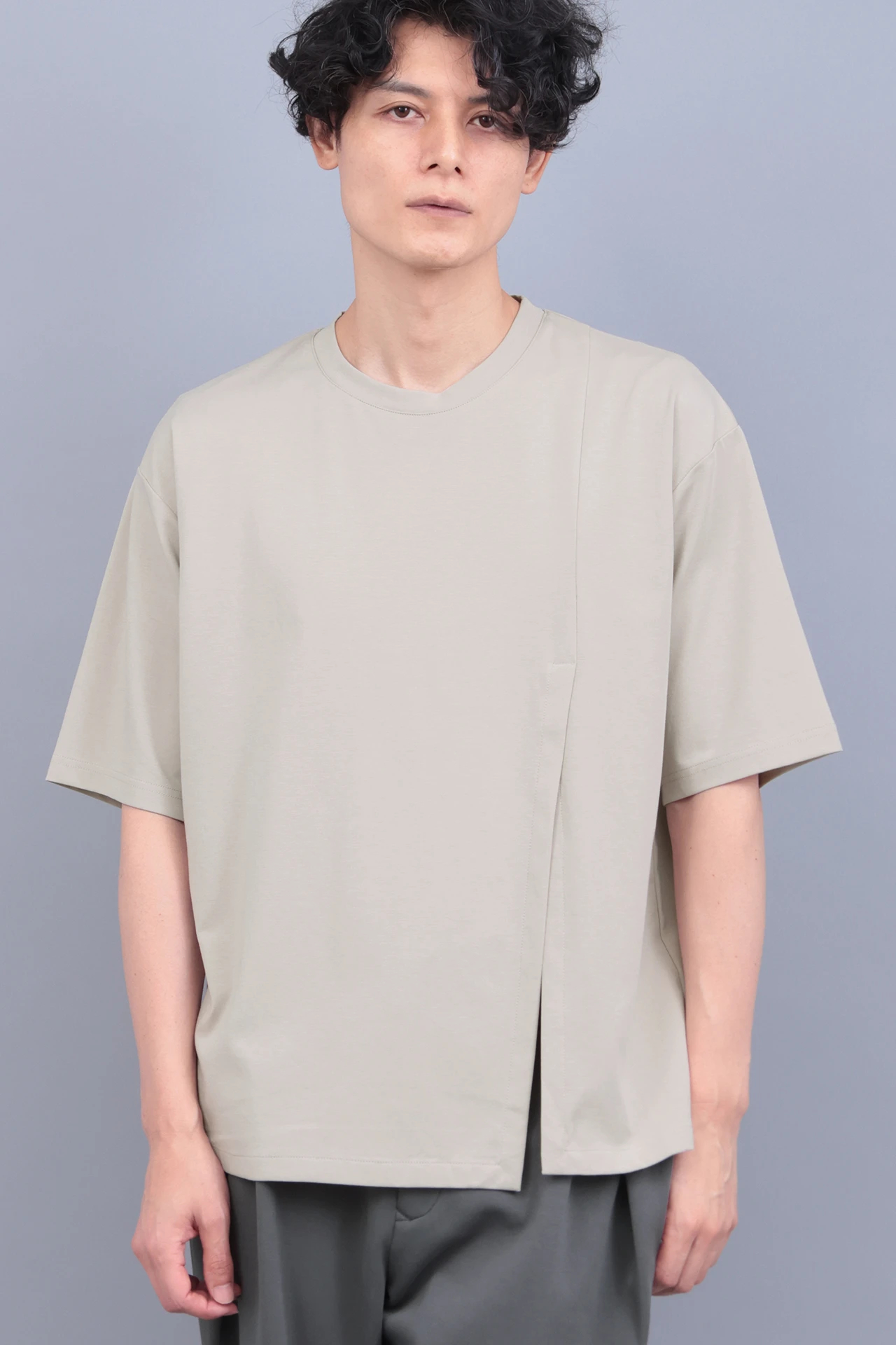 R by TORNADO MART∴フェイクツーピースルーズTシャツ / TORNADO MART