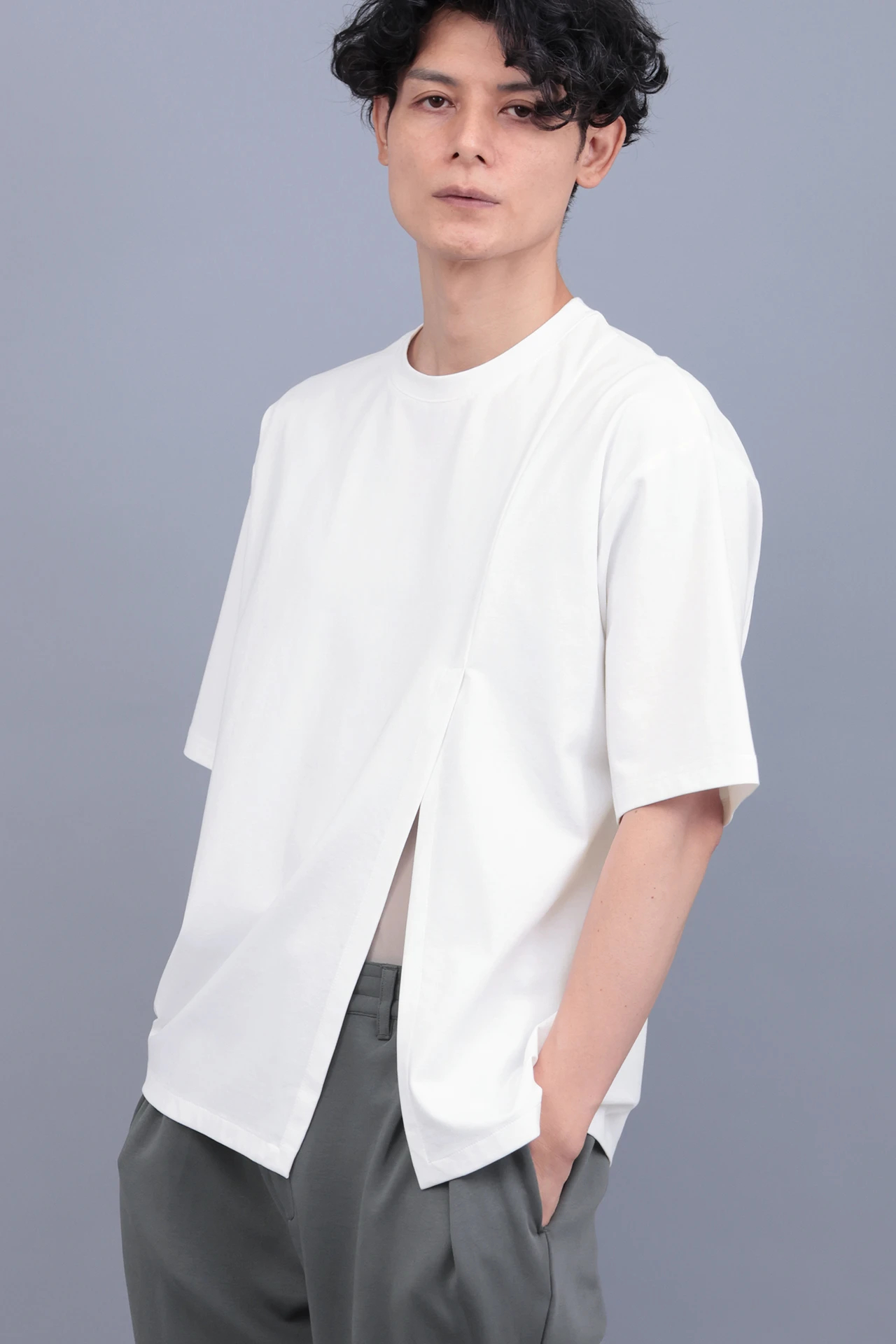 R by TORNADO MART∴フェイクツーピースルーズTシャツ / TORNADO MART