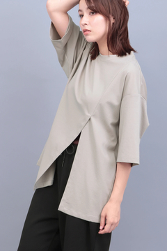 TORNADO MART(トルネードマート) |R by TORNADO MART∴フェイクツーピースルーズTシャツ