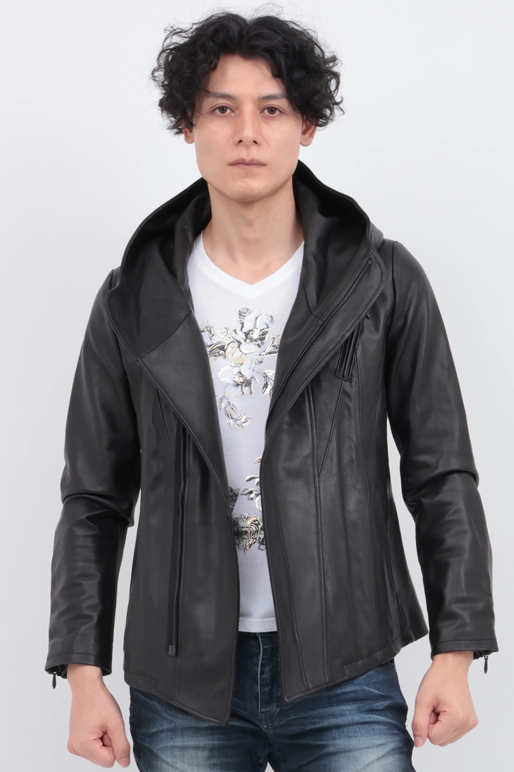 TORNADO MART(トルネードマート) |TORNADO MART∴フーディレザーブルゾン