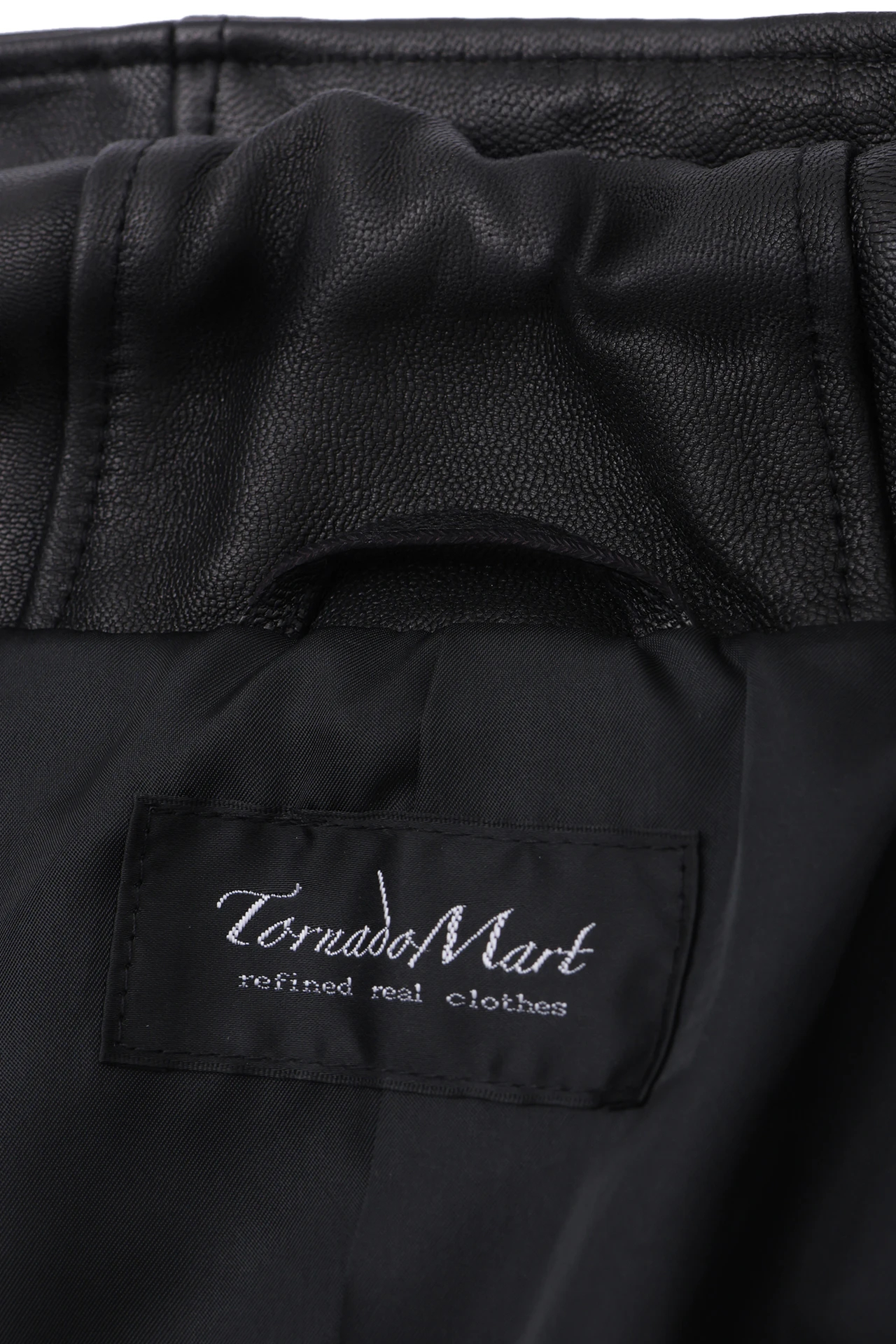 TORNADO MART∴フーディレザーブルゾン / TORNADO MART（トルネード