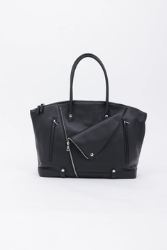 TORNADO MART(トルネードマート) |TORNADO MART∴シュリンクレザーライダースボストントートバッグ