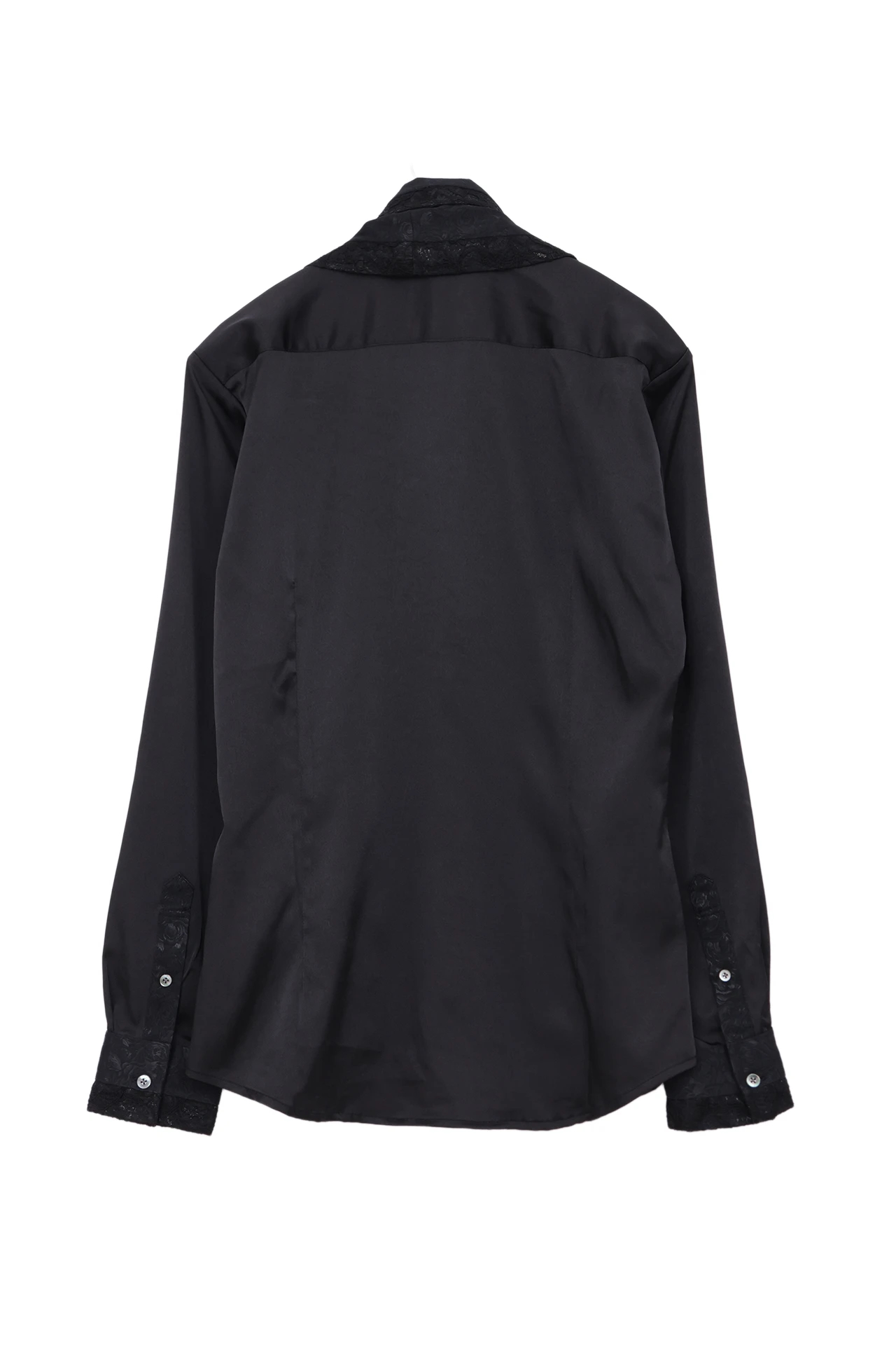 TORNADO MART∴レースアクセント ストール付きシャツ / TORNADO MART