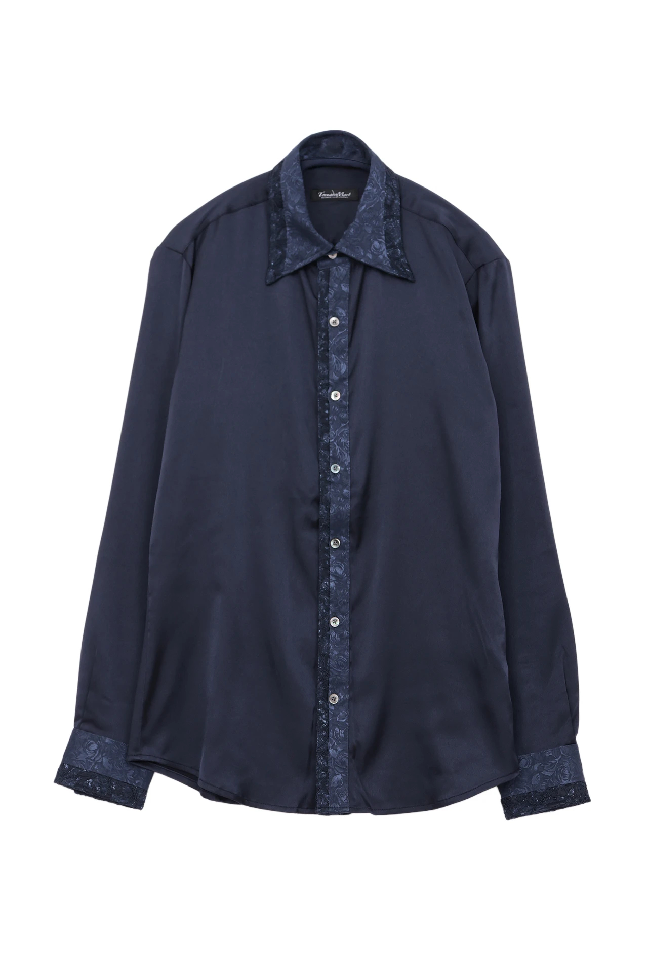 TORNADO MART∴レースアクセント ストール付きシャツ / TORNADO MART