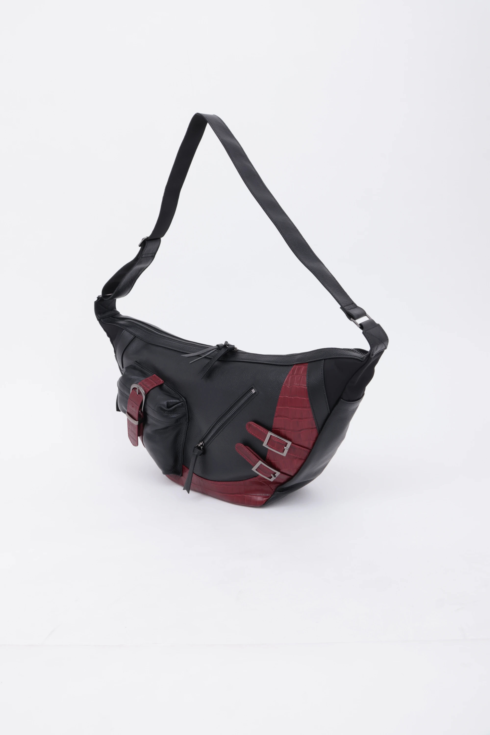 TORNADO MART∴コンビネーションレザーショルダーバッグ / TORNADO