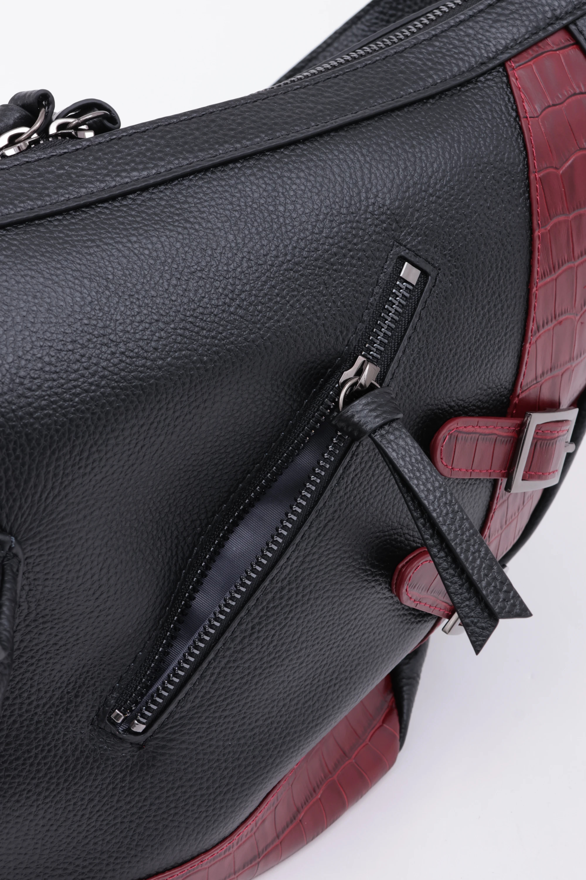 TORNADO MART∴コンビネーションレザーショルダーバッグ / TORNADO