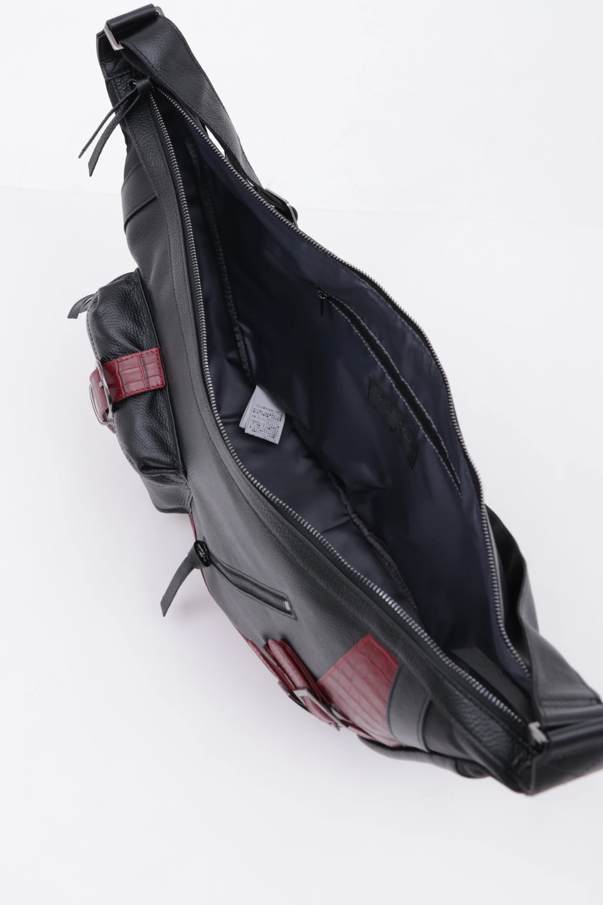 TORNADO MART∴コンビネーションレザーショルダーバッグ / TORNADO