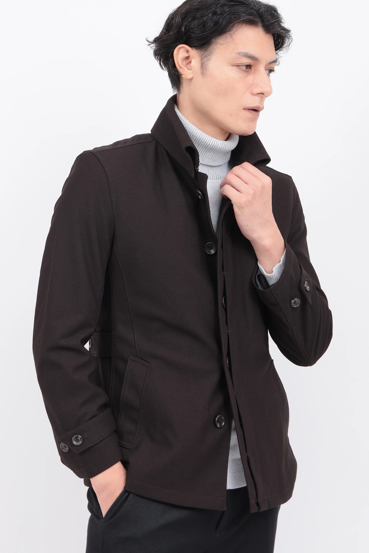 ジャケット・アウター 00s TORNADO MART coated jacket TORNADO MART∴アニマルプリントタックJQジャケット / TORNADO MART