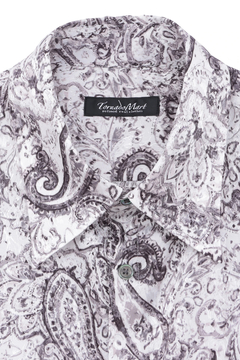 TORNADO MART(トルネードマート) |ＴＯＲＮＡＤＯ ＭＡＲＴ∴ラギットペイズリープリントシャツ