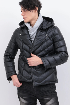 Tornado Mart ブラック ダウンジャケット TORNADO MART(トルネード