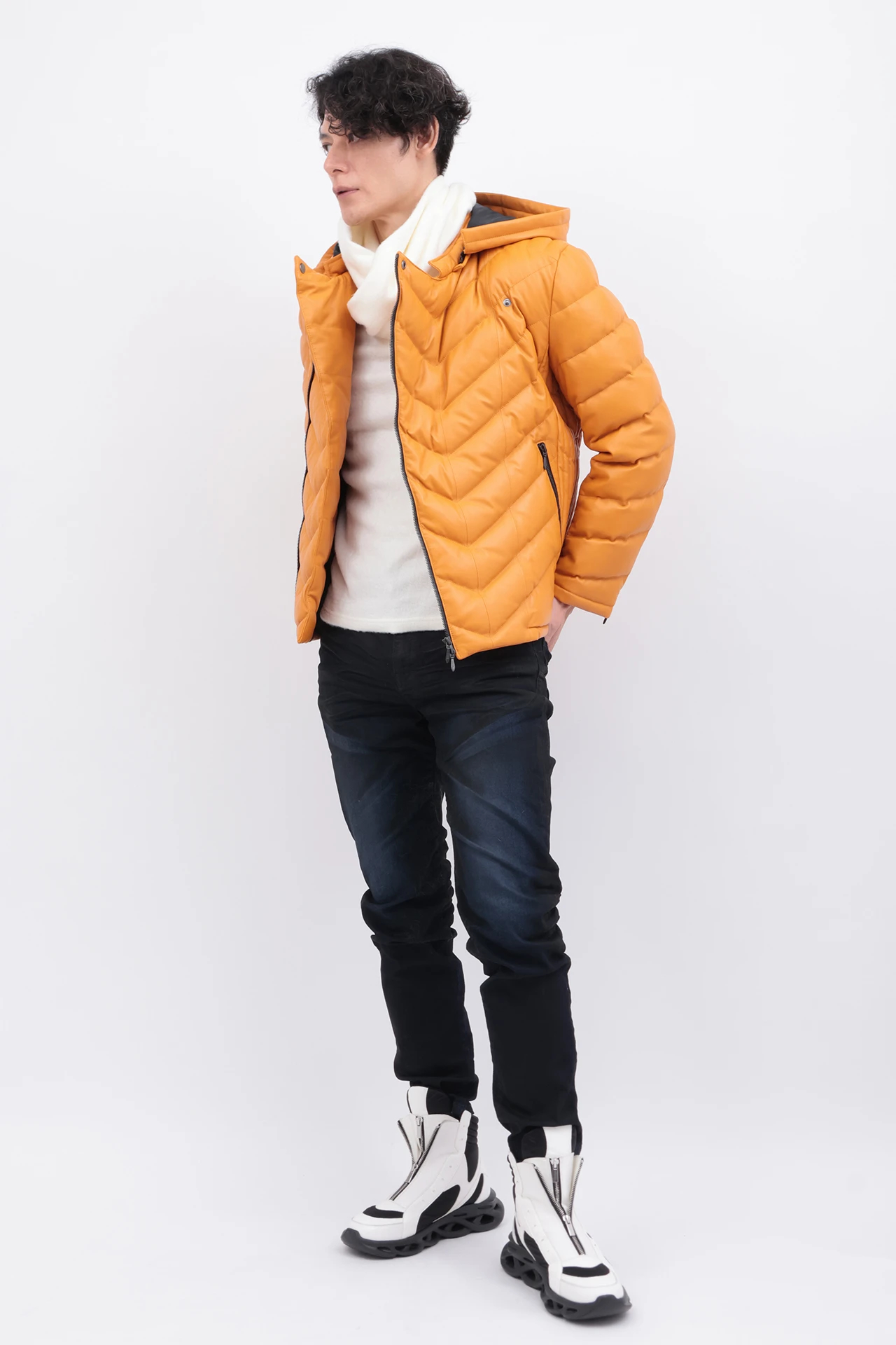 TORNADO MART∴ダブルライダースラムレザーダウン